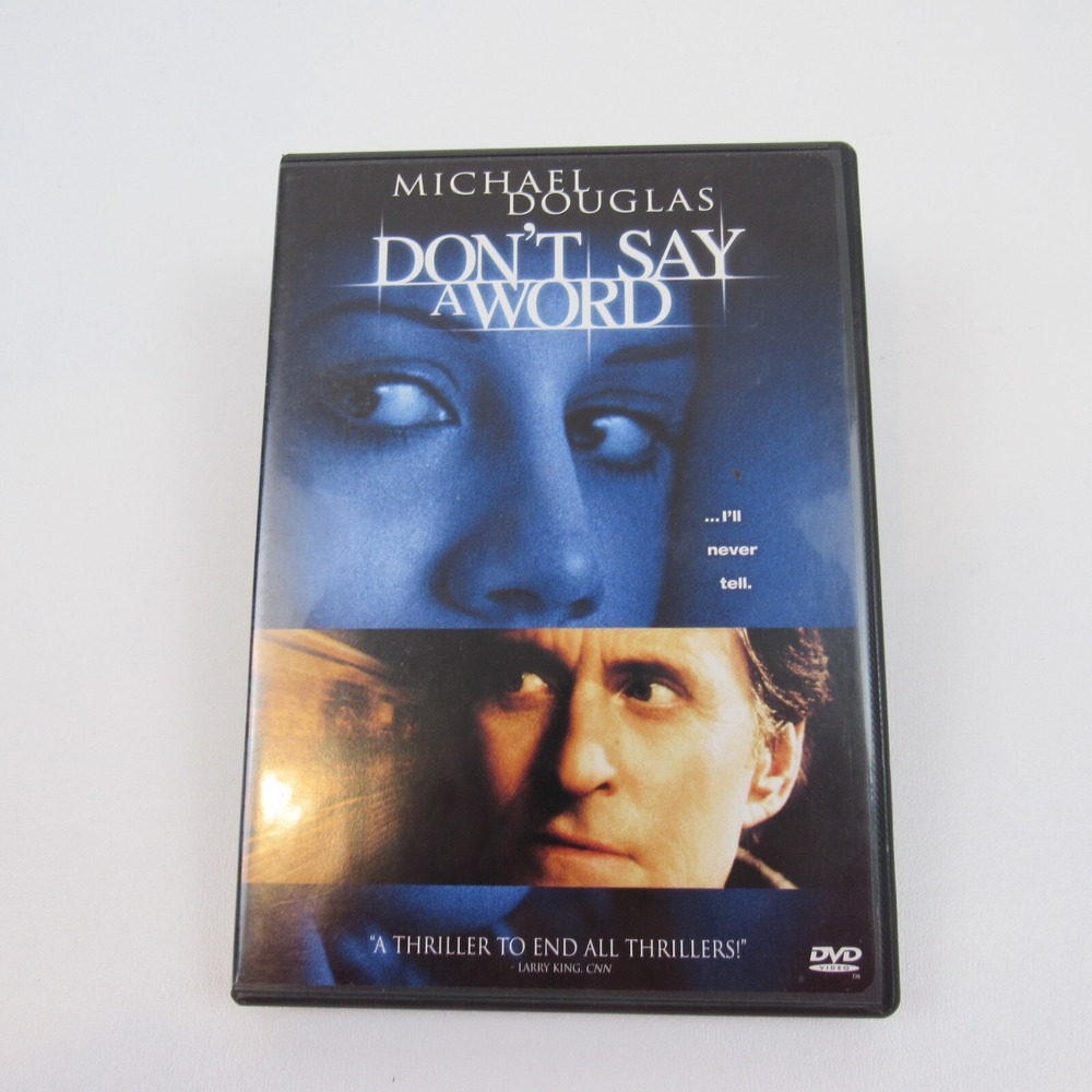 Dont Say a Word (DVD,‎ 2002) Michael Douglas Brittany Murphy